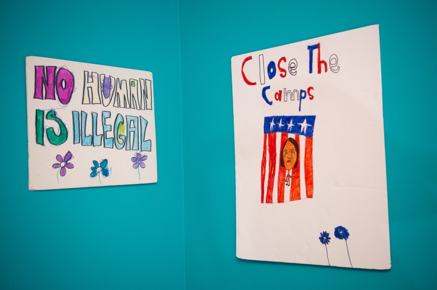 Close the camps poster